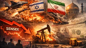 अर्थजगतः ईरान-इजरायल जंग का असर, सेंसेक्स 1,123 अंक टूटा, डॉलर के मुकाबले रुपया 92.16 के स्तर पर पहुंचा