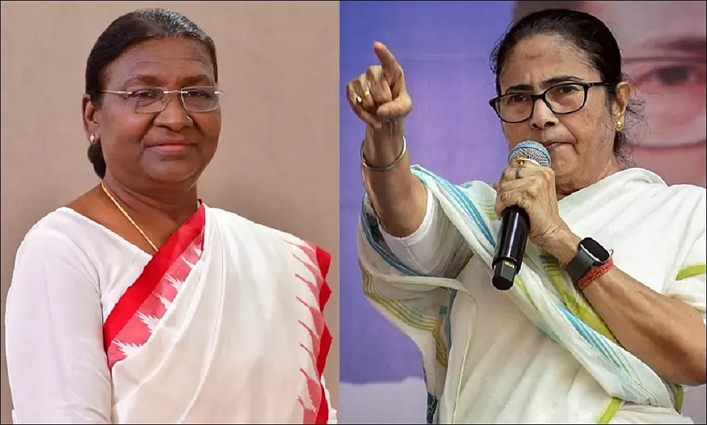 राष्ट्रपति मुर्मू के बयान पर भड़कीं ममता बनर्जी, BJP के इशारे पर बंगाल चुनाव से पहले राजनीति करने का लगाया आरोप