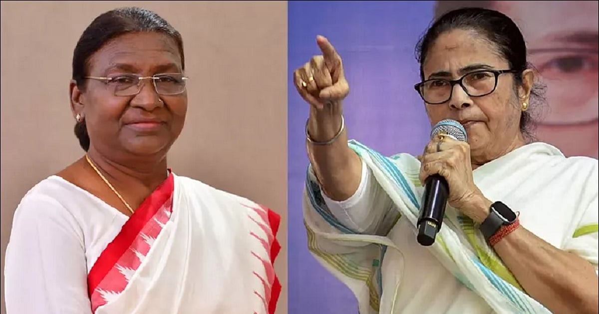 राष्ट्रपति मुर्मू के बयान पर भड़कीं ममता बनर्जी, BJP के इशारे पर बंगाल चुनाव से पहले राजनीति करने का लगाया आरोप