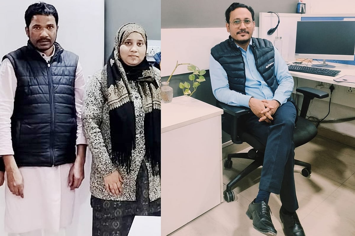 'लिसान इंडिया' टीम के सदस्य शहज़ाद, नायाब सुंबुल और मुमताज़ आलम (दायें से बायें)