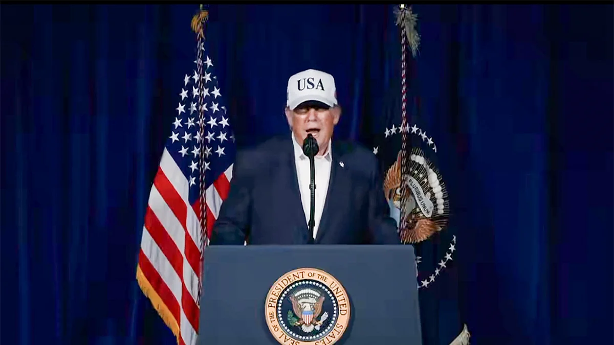 अमेरिकी राष्ट्रपति डोनाल्ड ट्रंप