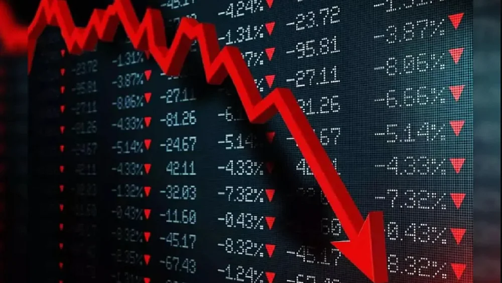 सेंसेक्स 1,836 अंक लुढ़का, निवेशकों के 13.65 लाख करोड़ रुपए डूबे और सोना फिसला, चांदी भी गिरी