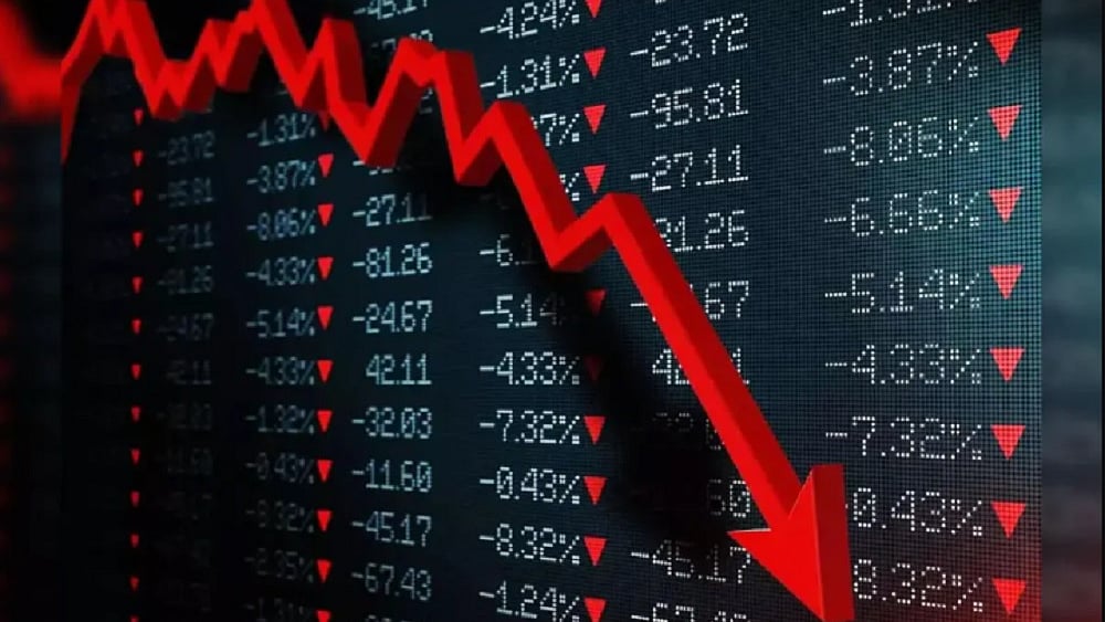 सेंसेक्स 1,836 अंक लुढ़का, निवेशकों के 13.65 लाख करोड़ रुपए डूबे और सोना फिसला, चांदी भी गिरी