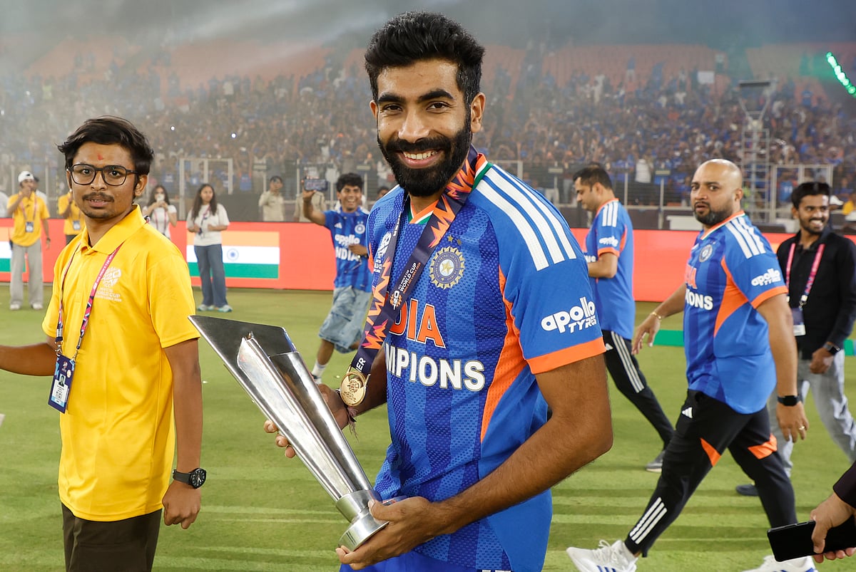 टी20 वर्ल्ड कप लगातार दूसरी बार जीतने पर बुमराह ने जताई खुशी