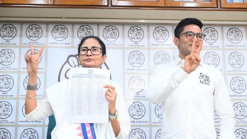 बंगाल चुनाव: TMC ने 291 सीटों के लिए उम्मीदवारों का ऐलान किया, ममता बनर्जी भवानीपुर से मैदान में