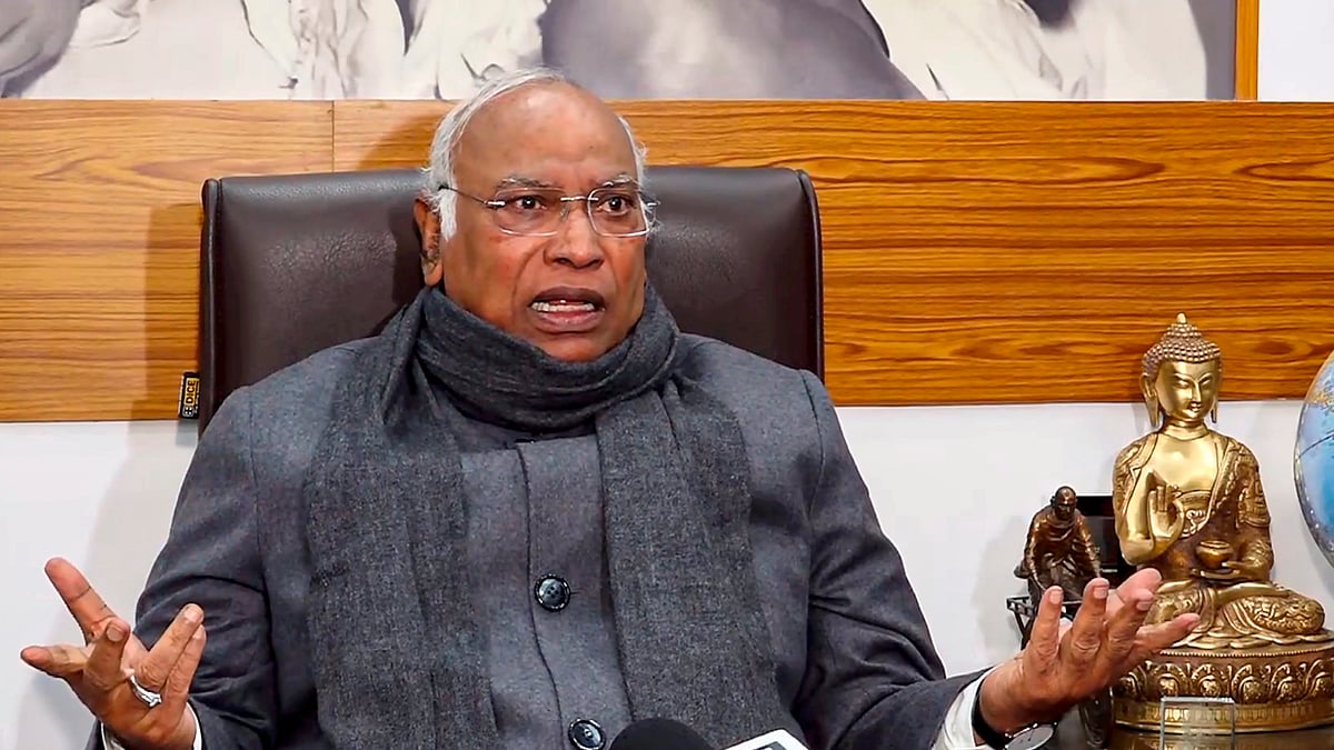 कांग्रेस अध्यक्ष मल्लिकार्जुन खड़गे 