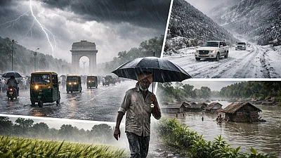 मौसम अपडेट: पश्चिमी विक्षोभ का डबल अटैक, देशभर में आंधी-बारिश, 7-8 अप्रैल को बढ़ेगा कहर