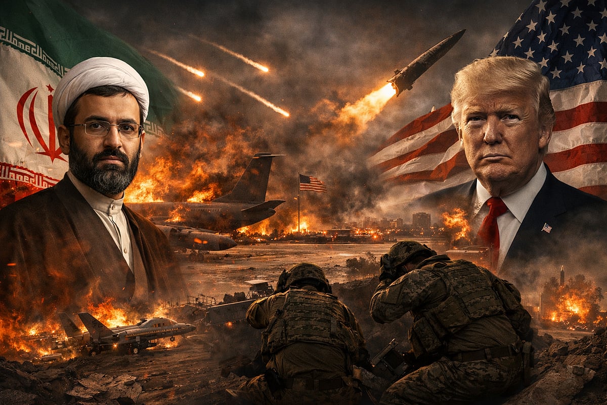 ईरान का सउदी के अमेरिकी एयरबेस पर बड़ा हमला, 10 सैनिक घायल, अबू धाबी पर भी दागे बैलिस्टिक मिसाइल 