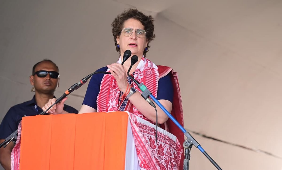 पश्चिम एशिया संकट का असर जल्द दिखने के लिए मोदी सरकार की नीतियां जिम्मेदारः प्रियंका गांधी