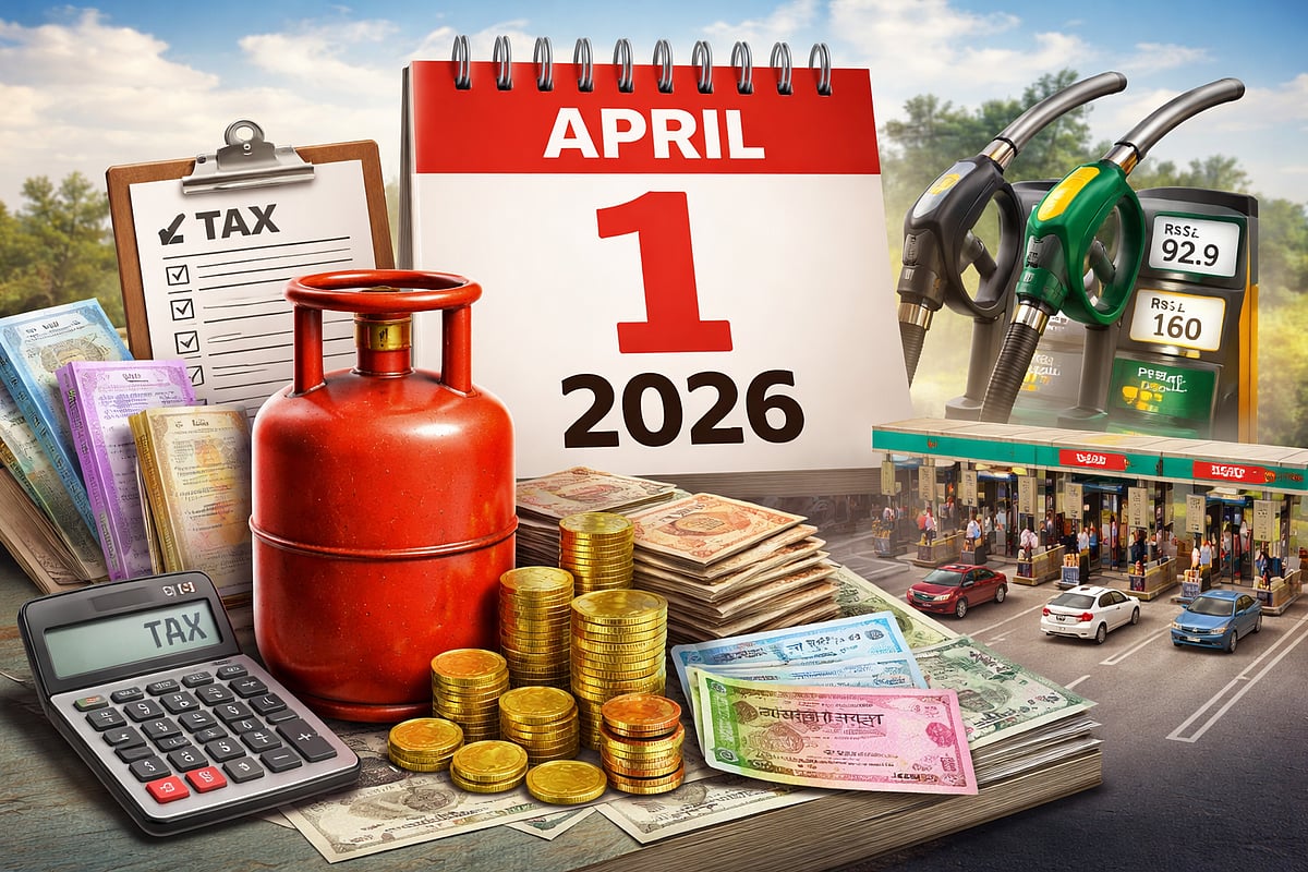 1 अप्रैल से बदल गए नियम: आयकर, LPG समेत कई फैसले, आपकी जेब पर पड़ेगा सीधा असर