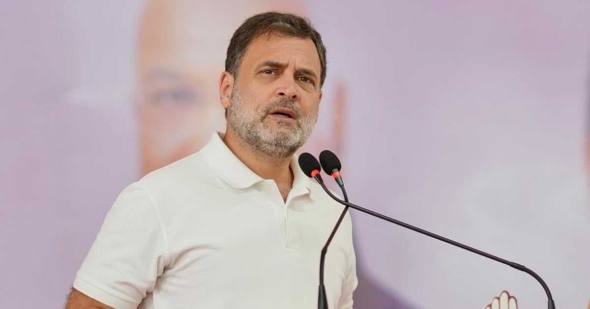 पुडुचेरी से राहुल गांधी का वादा- पूर्ण राज्य का दर्जा, बेरोजगारों को 2000 रुपए महीना और महिलाओं को मुफ्त बस सेवा