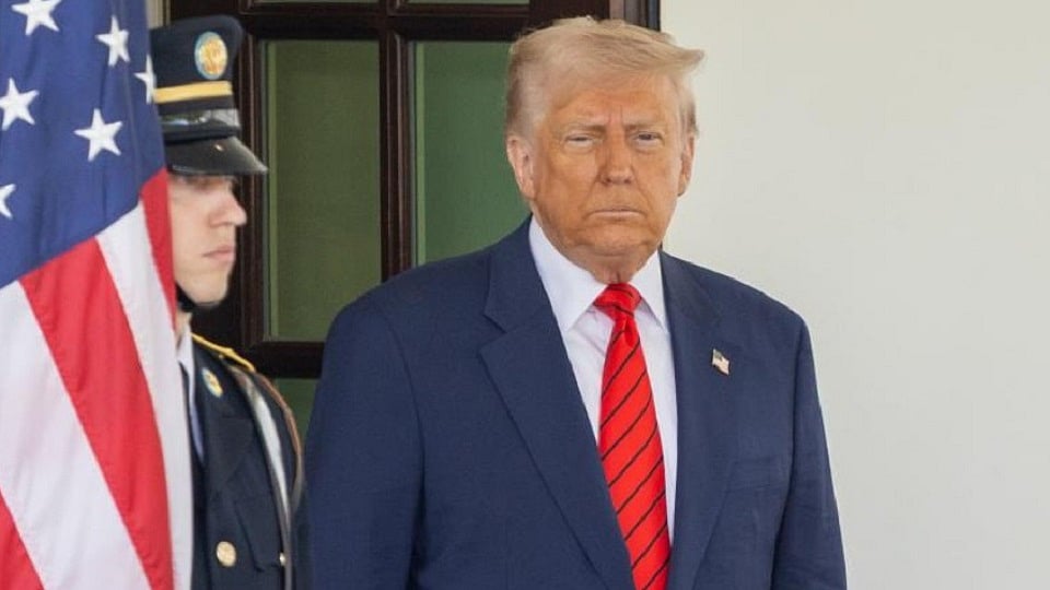 अमेरिका के राष्ट्रपति डोनाल्ड ट्रंप 