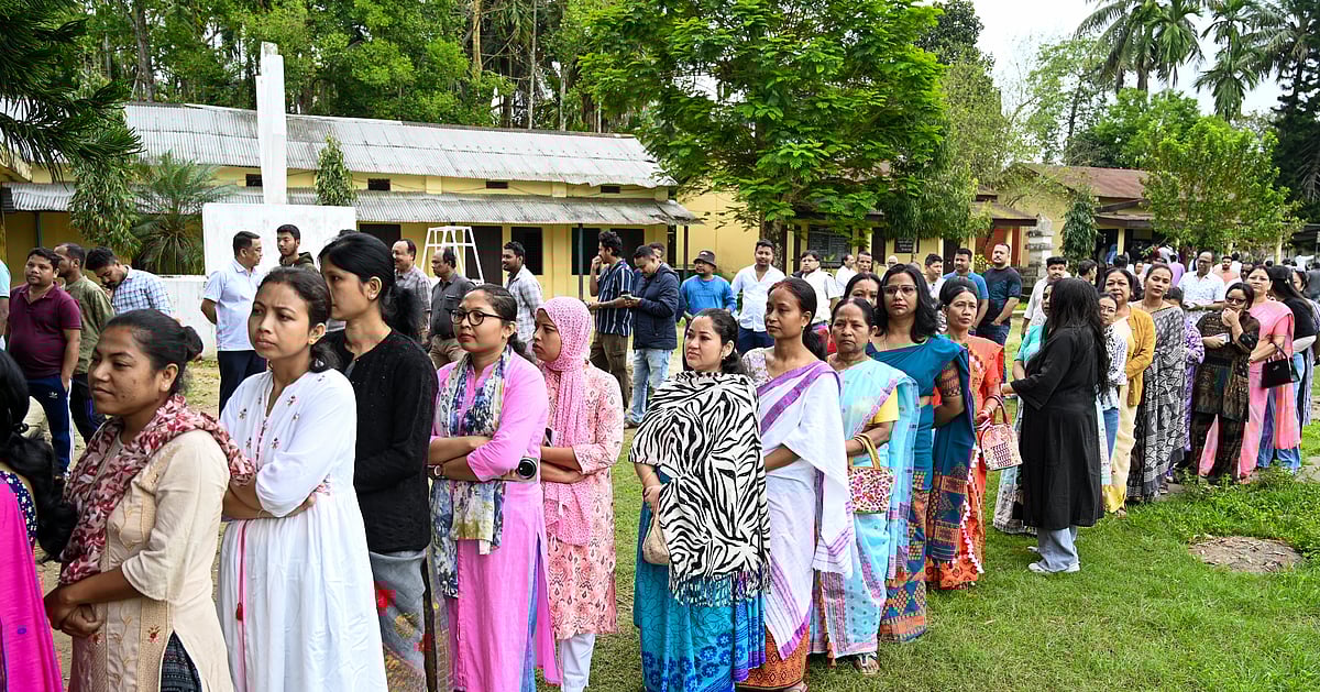 विधानसभा चुनाव 2026: सुबह 9 बजे तक असम में 17.87%, केरल में 16.23% और पुडुचेरी में 17.41% मतदान