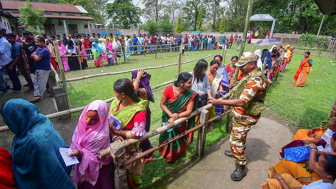 विधानसभा चुनाव: 3 बजे तक असम में करीब 76 प्रतिशत, पुडुचेरी में 72.40 और केरल में 62.71 फीसदी वोटिंग