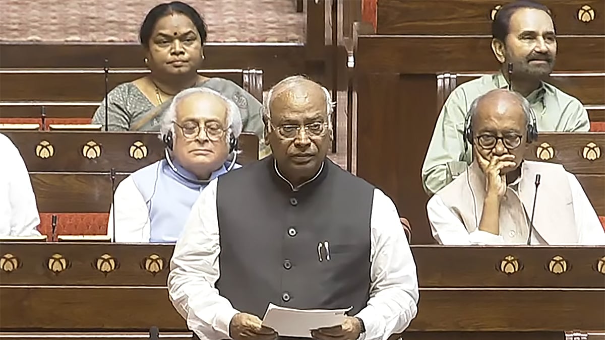 कांग्रेस अध्यक्ष मल्लिकार्जुन खड़गे ने लोकसभा उपाध्यक्ष का मुद्दा उठाया