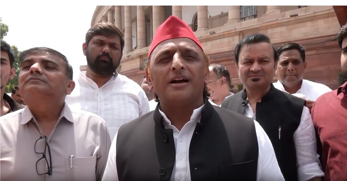 अखिलेश यादव ने मोदी सरकार को घेरा, कहा- महिला आरक्षण की आड़ में परिसीमन कर रही बीजेपी सरकार 