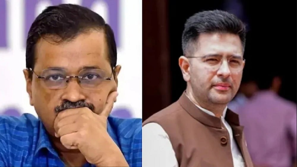 बीजेपी ने पंजाब के साथ फिर धोखा किया... अरविंद केजरीवाल ने राघव चड्ढा के आप छोड़ने पर हमला बोला