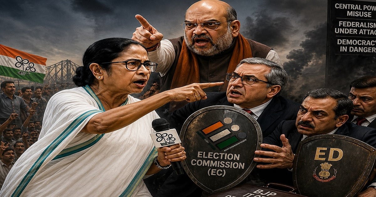 पश्चिम बंगाल में मुकाबला ममता बनाम 'बाकी सब'