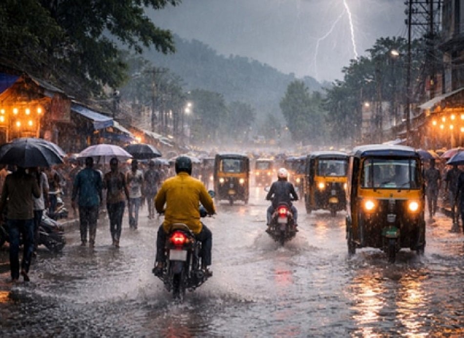 गुवाहाटी में अगले 3-4 दिनों तक भारी बारिश की संभावना, आईएमडी ने आंधी-तूफान का अलर्ट जारी किया