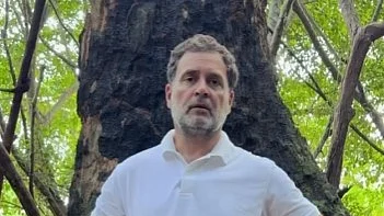 राहुल गांधी ने किया ग्रेट निकोबार द्वीप का दौरा