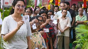 पश्चिम बंगाल चुनाव में रिकॉर्ड 92.47 प्रतिशत मतदान, आज दूसरे चरण में 91.66 फीसदी वोट पड़े