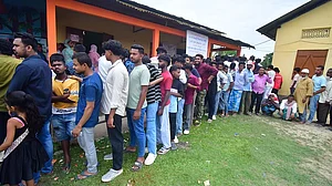 असम में 9 अप्रैल, 2026 को विधानसभा के लिए मतदान हुआ था। (Getty Images)