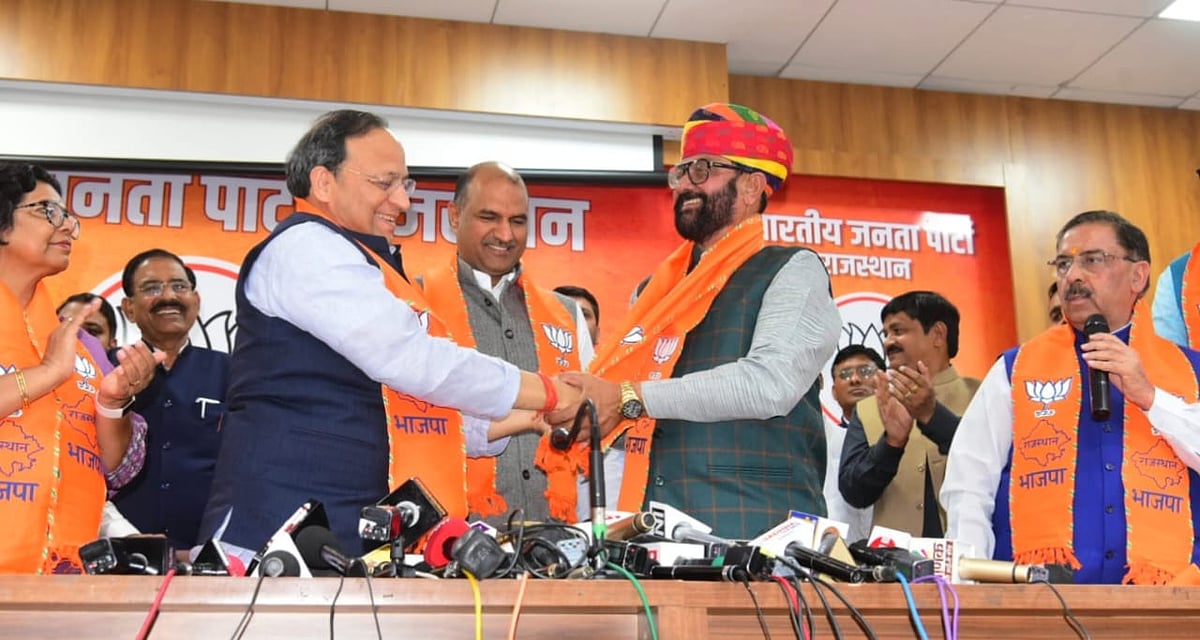 Setback for Congress as tribal leader and former Rajasthan minister Malviya quits party to join BJP