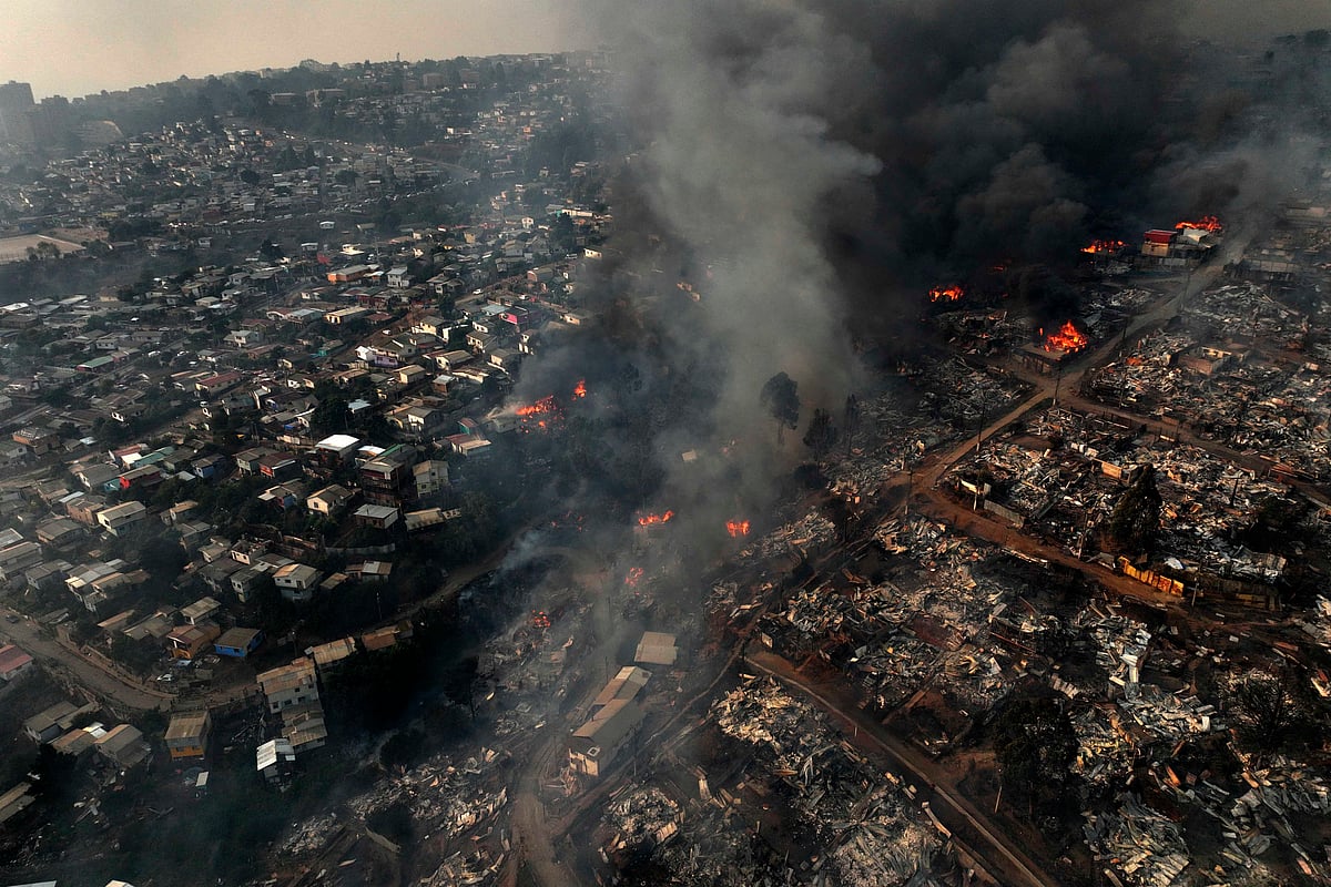IN PICS| Chile wildfires kill at least 51 in 'unprecedented catastrophe' IN PICS| Chile wildfires kill at least 51 in 'unprecedented catastrophe'