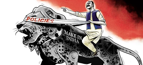 Manufacturing drags IIP growth to 3.8 per cent in Jan