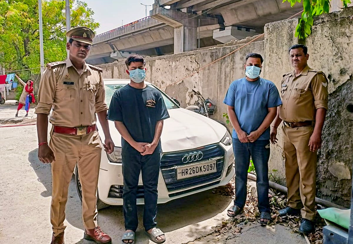 Audi hit-and-run: Two arrested as Noida Police says loud music, speeding led to crash - Vimarsana News