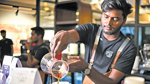 Perfectly roasting coffee beans is an art