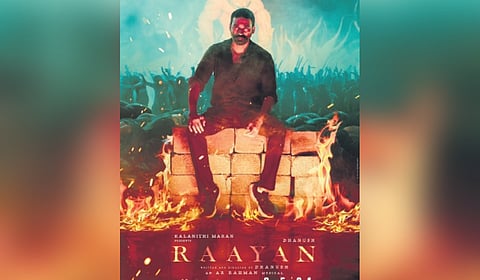 'Raayan' movie poster