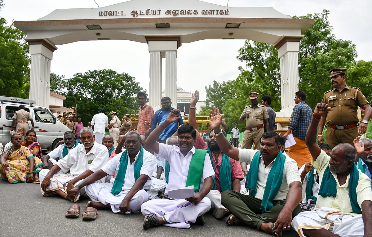 Tamil Nadu Farmers Demand Cauvery Water Storage Prioritization