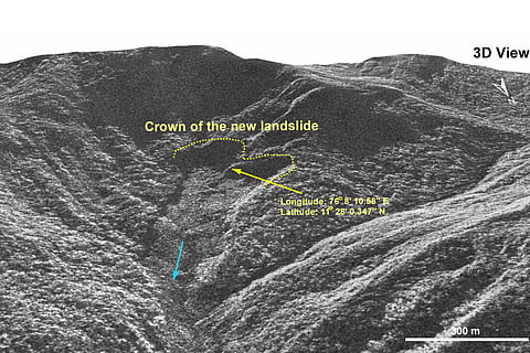 ISRO's before and after satellite images of Wayanad landslide reveal extensive damage