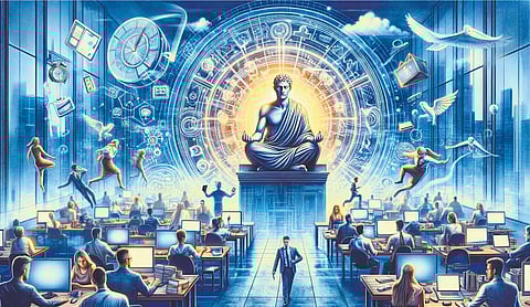 Ancient and Modern Technology Fusion