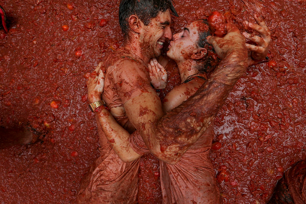 IN PICS | 'Tomatina' Tomato Fight Fiesta in Spain