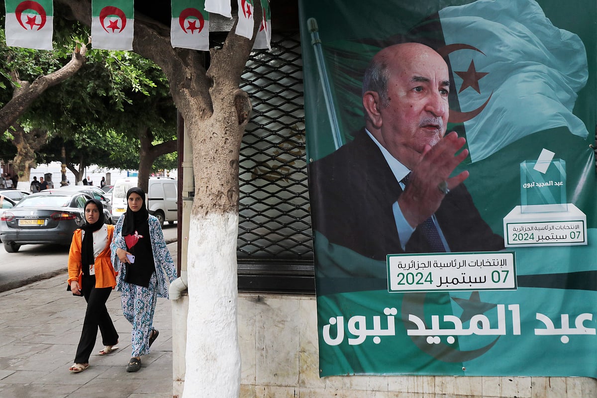 Algeria president re-elected with 84.3 percent of vote: official results
