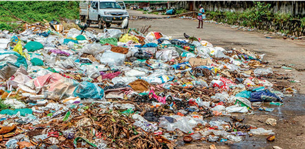 Garbage dumping on roadside spikes in Karnataka