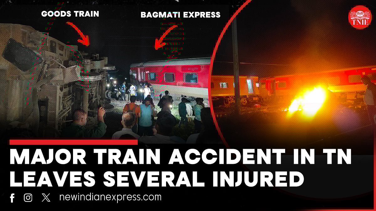Bagmati Express rams into goods train in Tamil Nadu, many feared injured
