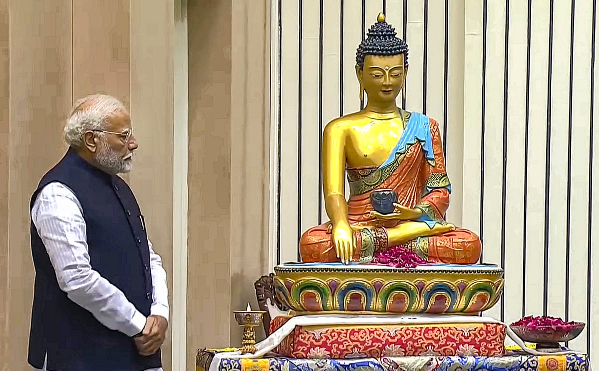 Modi: Learn from Buddha, move away from war