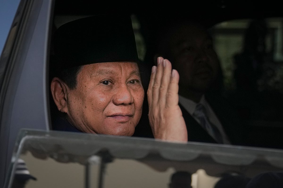 Exgeneral Prabowo Subianto takes office as Indonesia President