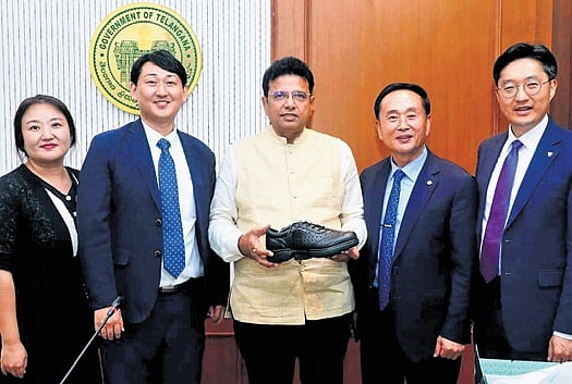 South Korean shoe company proposes giga factory in Telangana