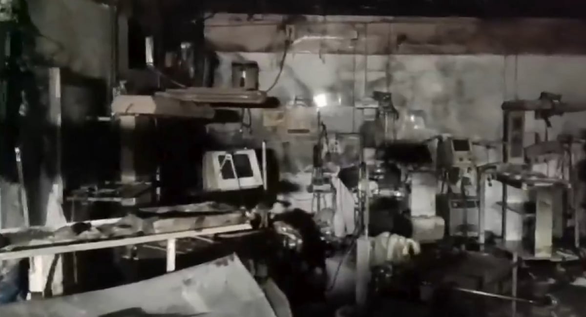 Hospital fire in UP’s Jhansi leaves 10 children dead; rescue operations underway