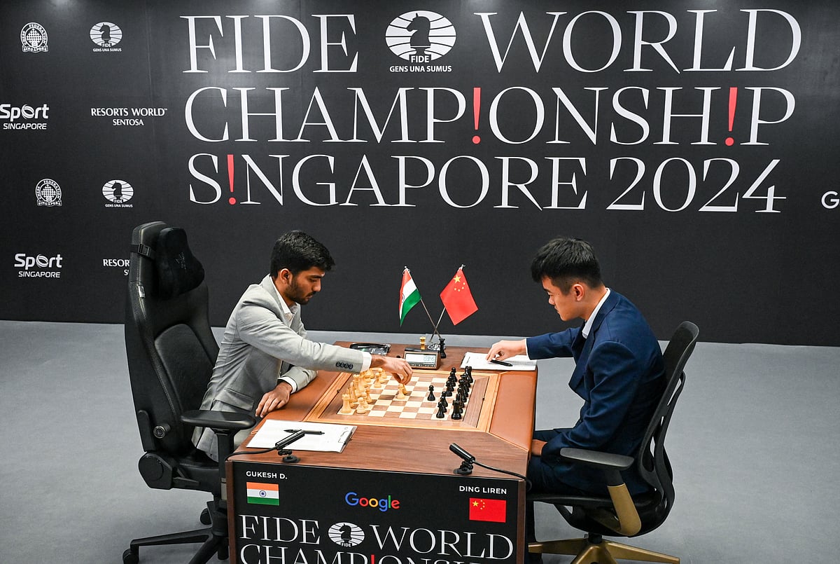 Gukesh draws with Ding, scores still tied after five games in World