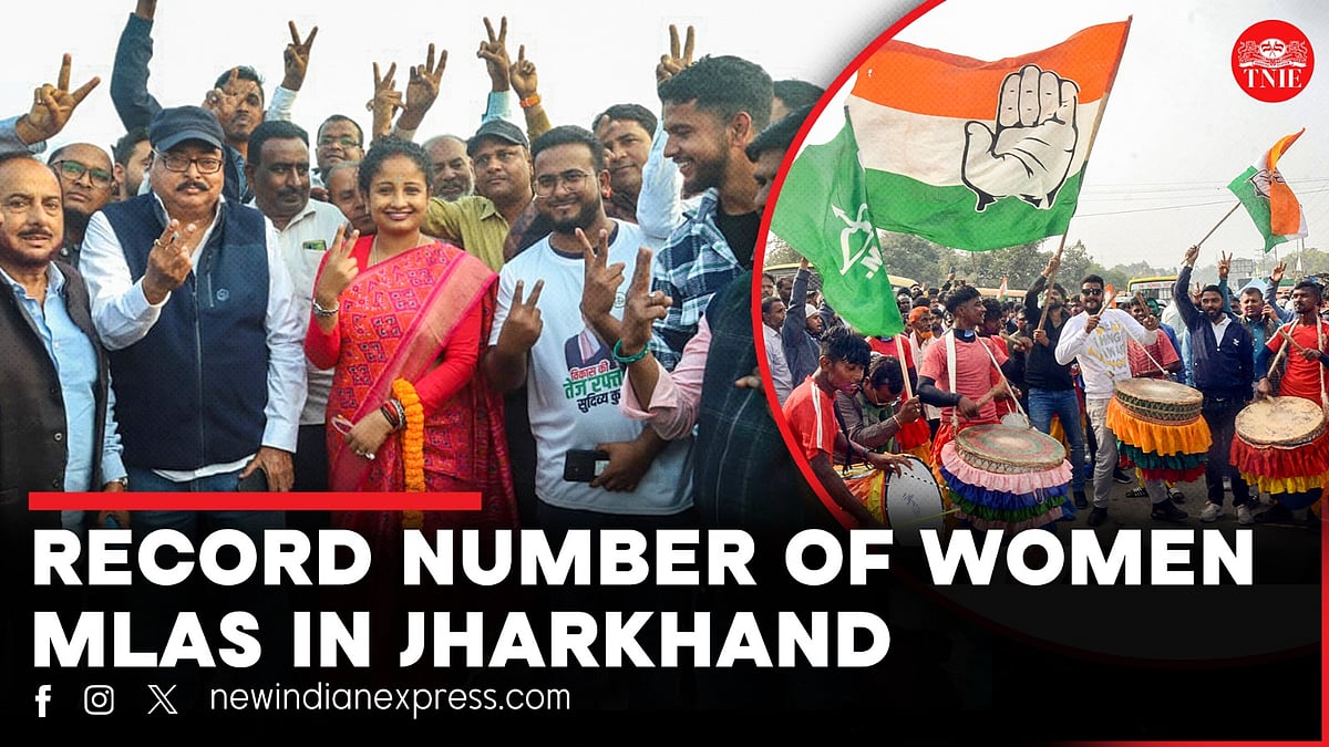 Jharkhand sets record with women MLAs.