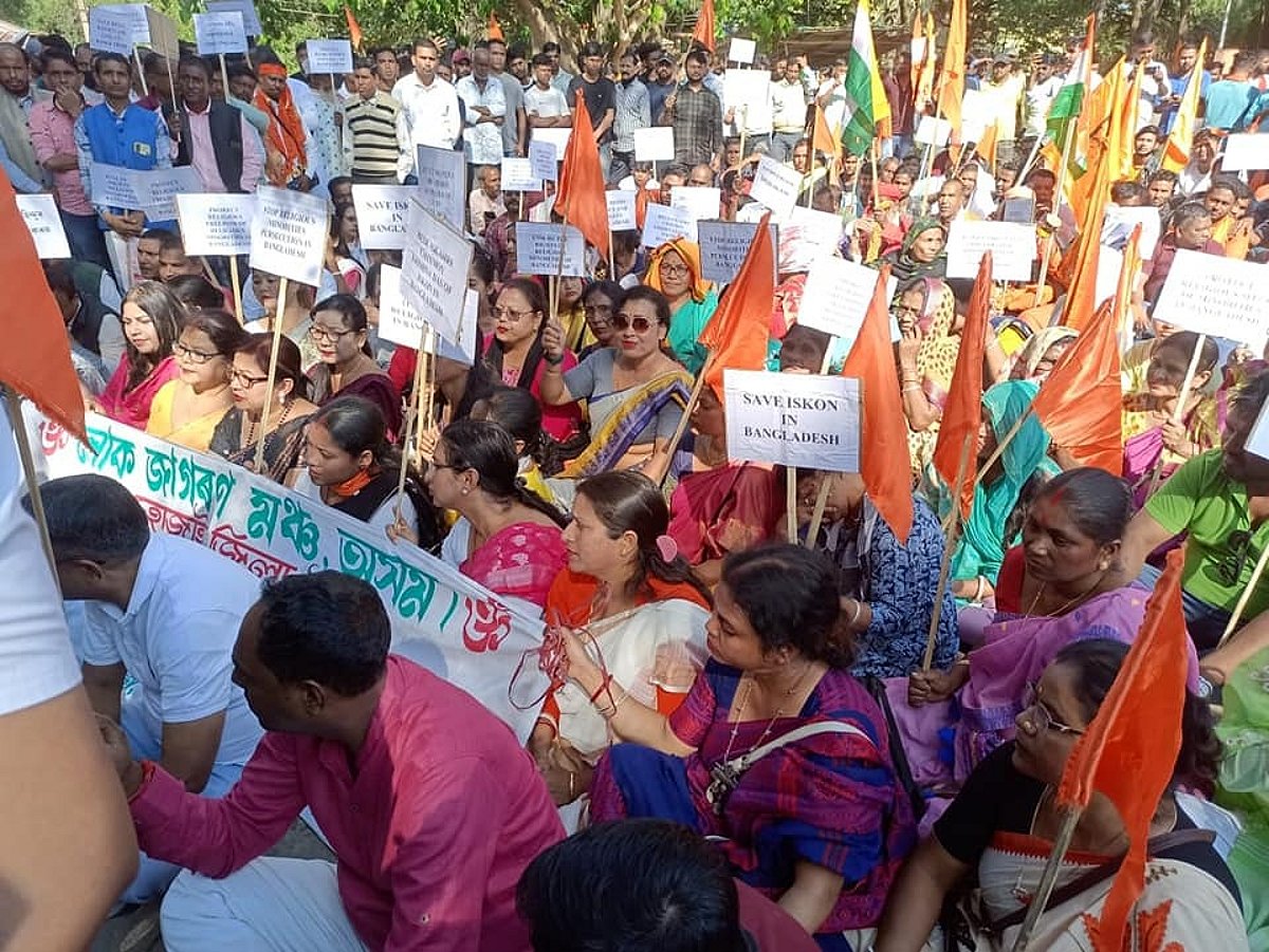 Tripura businesses boycott Bangladeshi citizens amid protests.