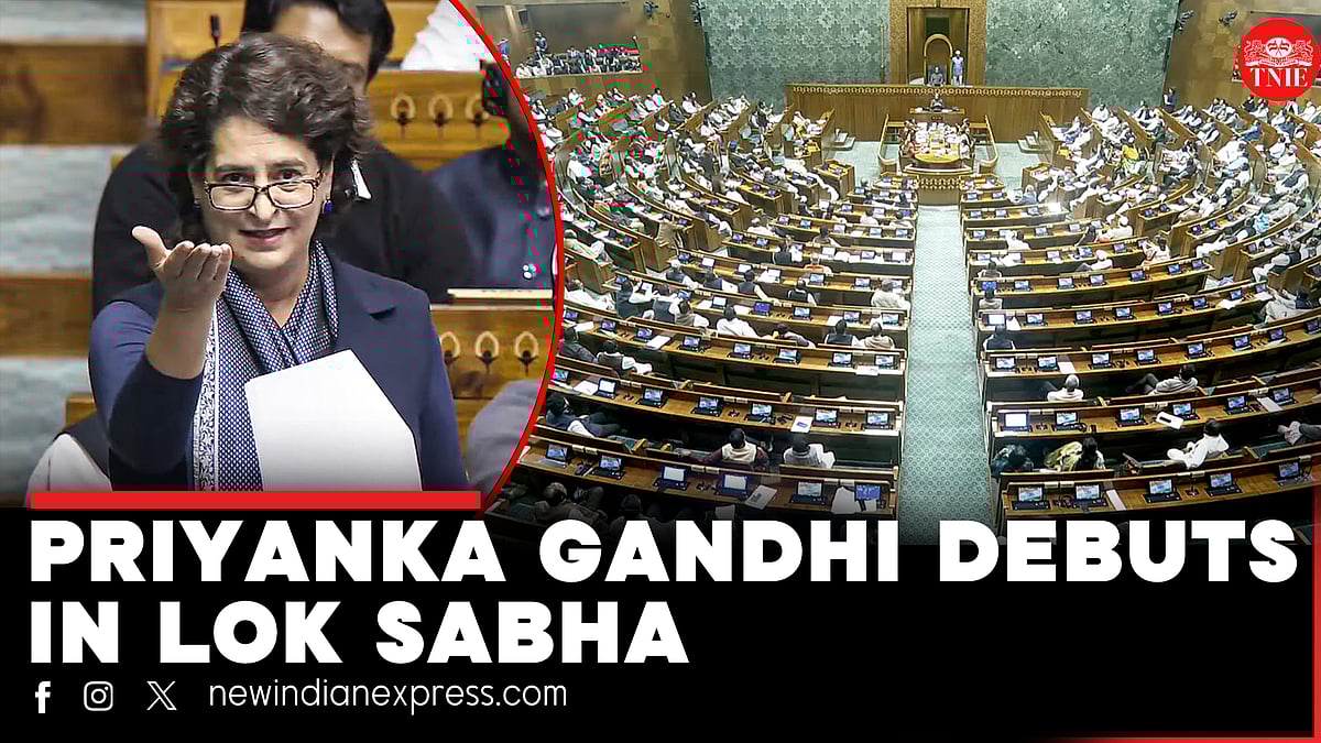 Priyanka Gandhi's maiden Lok Sabha speech on Constitution
