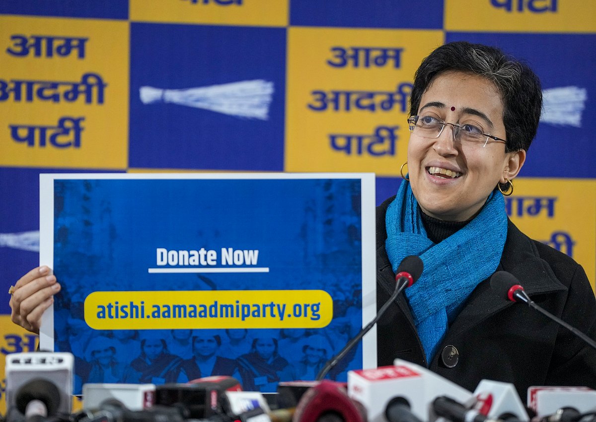 Atishi's Crowdfunding Campaign Raises Rs 15 Lakh in 6 Hours
