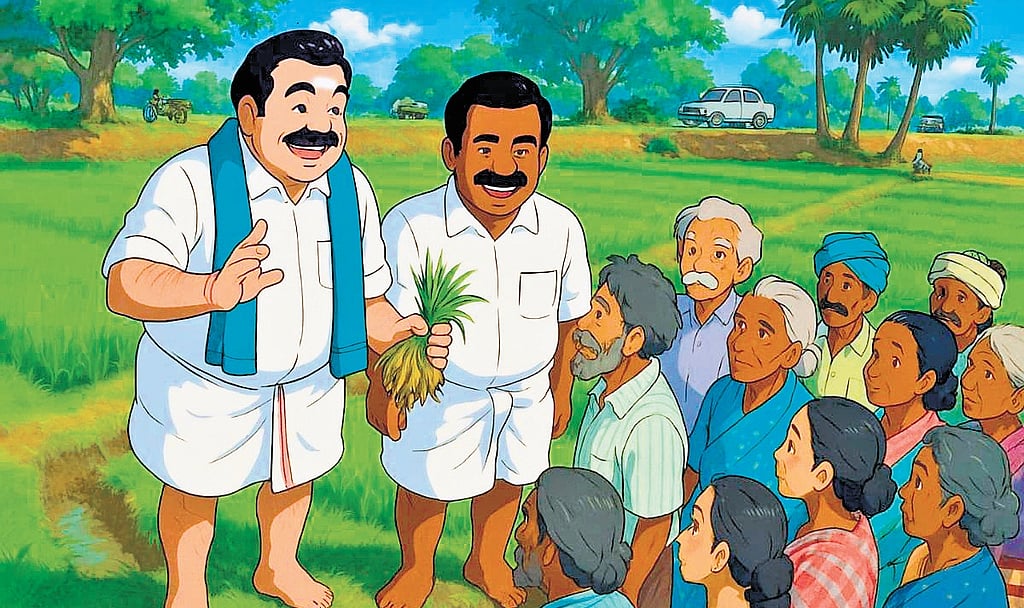 AIADMK general secretary Edappadi K Palaniswami joins Ghibli trend