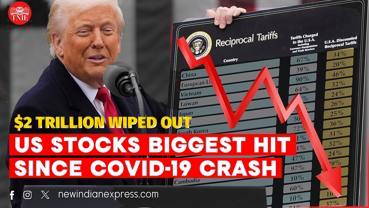 Trump Tariffs Trigger Market Crash, Recalling COVID Economic Fears